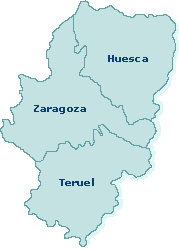 Mapa Aragón