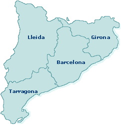 Mapa Cataluña