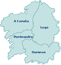 Mapa Galicia